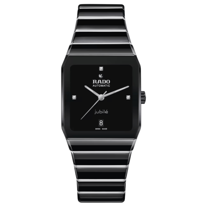 Rado Anatom Automatic Black Ceramic Watch 32.5mm