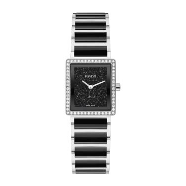 Rado Integral Diamonds Black Ceramic Diamond Watch