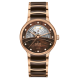 Rado Centrix Automatic Diamonds Open Heart Brown Mother of Pearl Watch