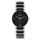 Rado Centrix Diamonds Black Ceramic Watch 35mm