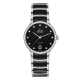 Rado Centrix Automatic Diamonds Black Ceramic Watch 35mm