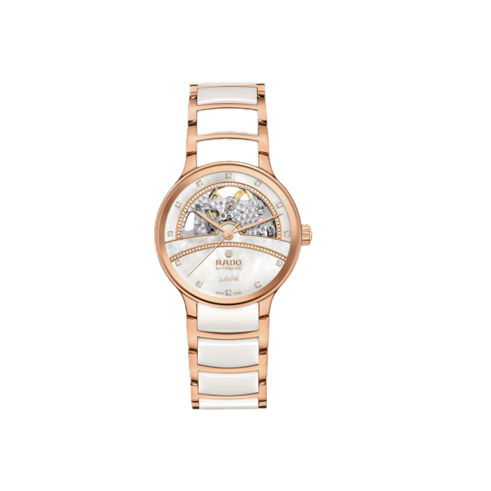 Rado Centrix Open Heart automatique serti de diamants