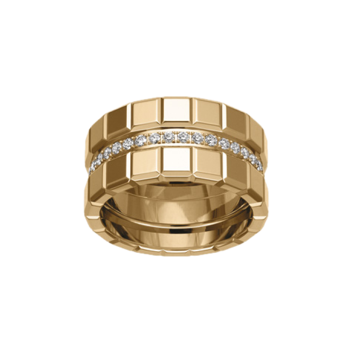 Bague Chopard Ice Cube sertie de diamants