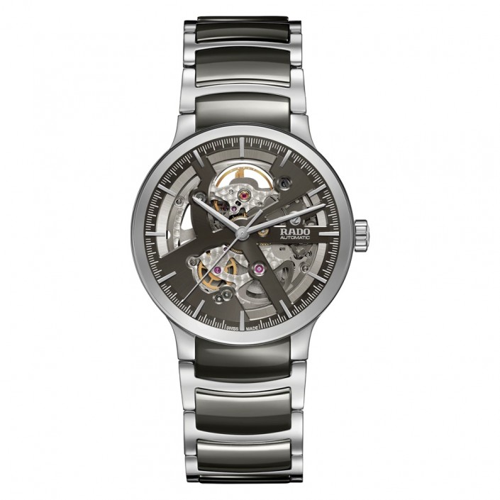 Rellotge d'Acer & skeleton Ceràmica High-Tech Centrix Rado