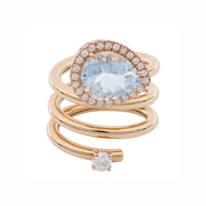 SUISSA Aqua Radiance Ring A5420/1R
