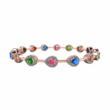 SUISSA Rainbow Sapphire Bracelet JB1223B