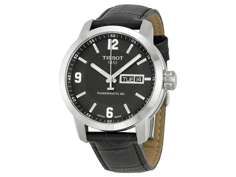 MONTRE T0054SB ACIER ET CUIR 39 MM AUTOMATIQUE PRC