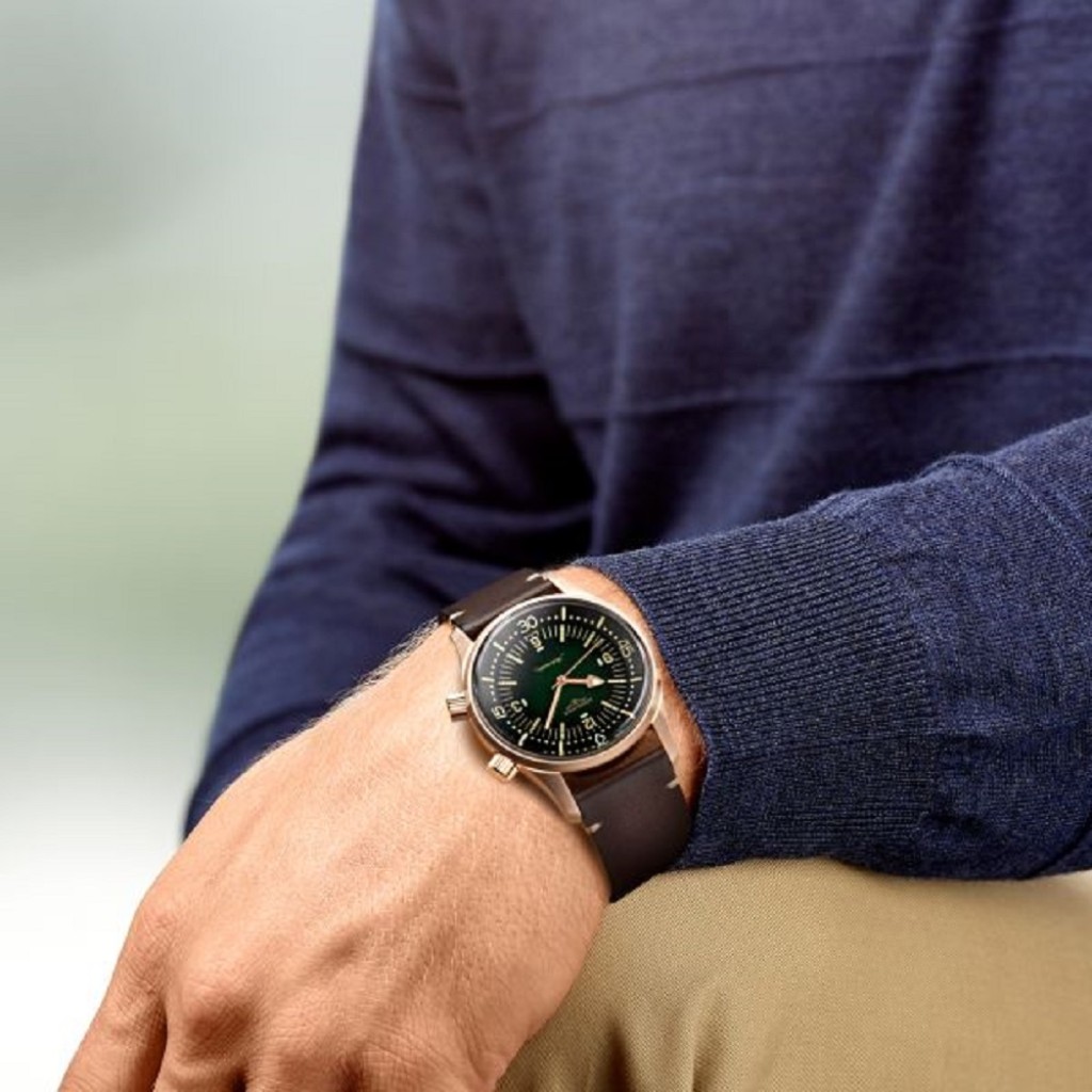 BRONZE WATCH & LEATHER 42 MM LEGEND DIVER LONGINES L3774
