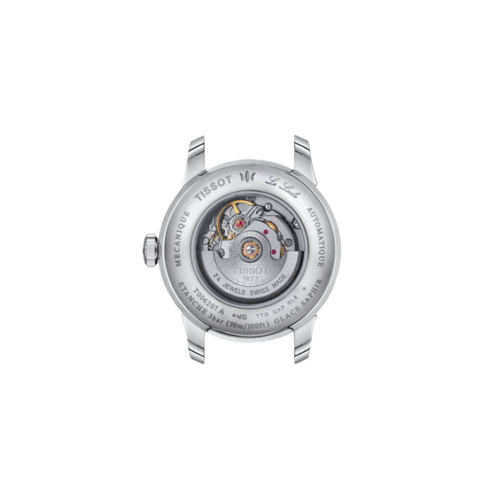 Tissot Le Locle 29 mm esfera azul diamantes