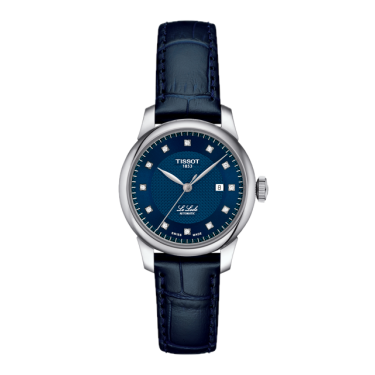 Tissot Le Locle 29 mm esfera azul diamantes