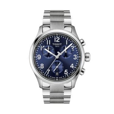 Tissot Chrono XL Blue Dial Chronograph Watch 42mm