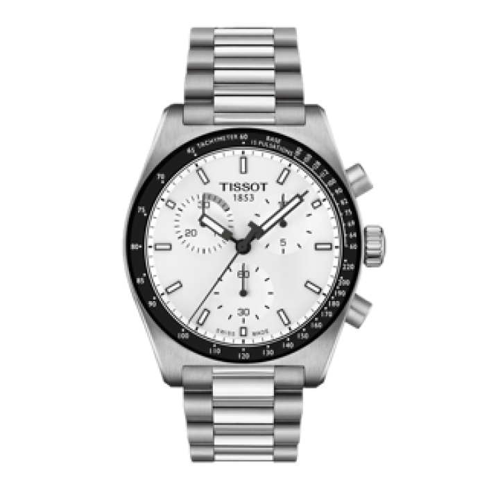 Tissot PR516 40 mm chronographe quartz acier