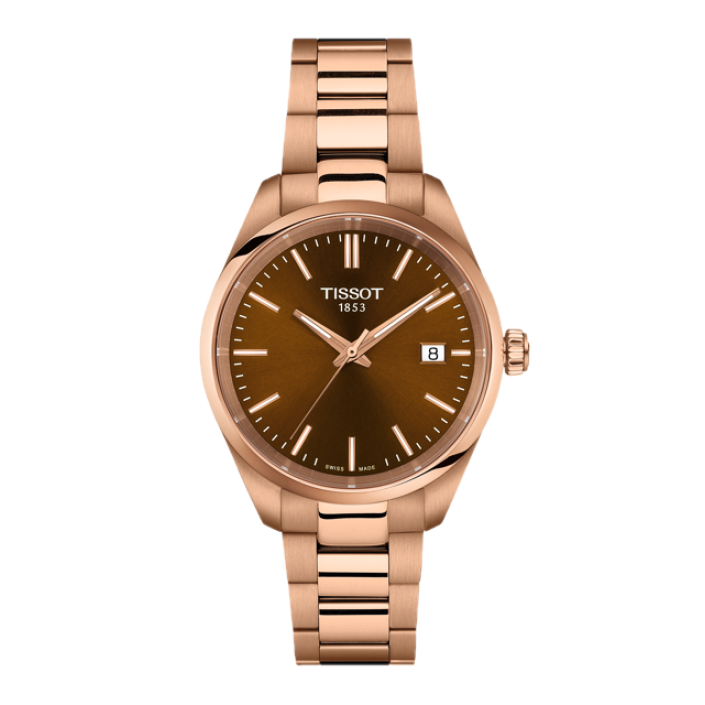 Tissot PR 100 34 mm PVD or rosa