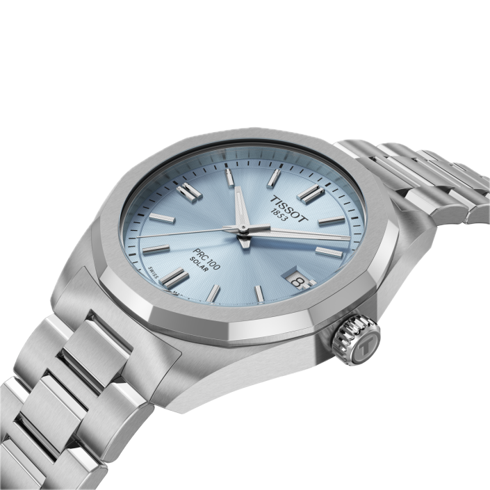 Tissot PRC 100 Solar 34mm stainless steel solar watch