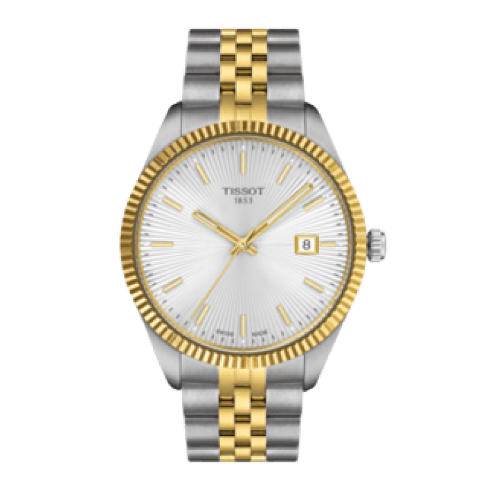 Tissot Ballade 40mm with yellow gold PVD coating