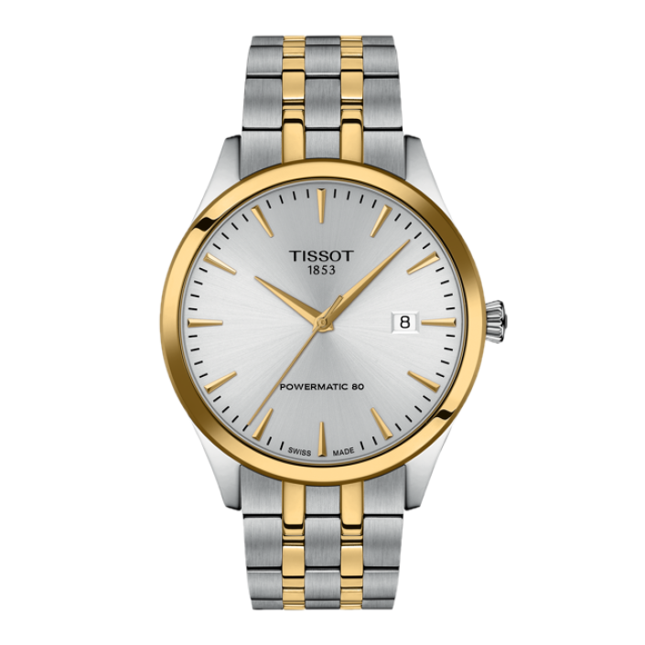 Tissot Classic Dream 40 mm Powermatic 80 PVD oro