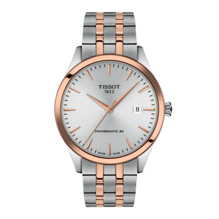 Tissot Classic Dream 40 mm Powermatic 80 PVD oro rosa