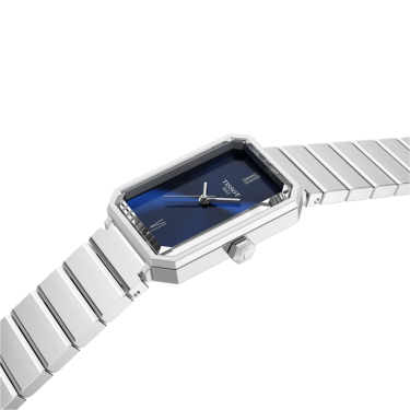 Tissot SRV 30 mm rectangular acero inoxidable