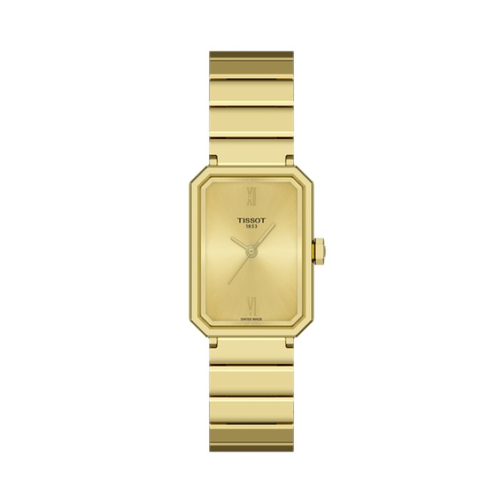 Tissot SRV 30 mm rectangular PVD or groc