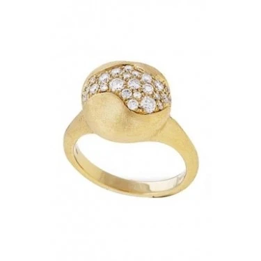 Bague en or jaune 18K & diamants Africa Marco Bicego
