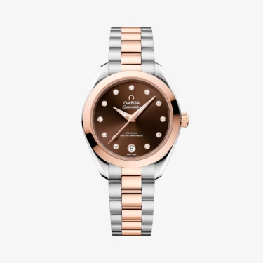 Rellotge Seamaster Aqua Terra 150M or Sedna™ i diamants 30mm Omega
