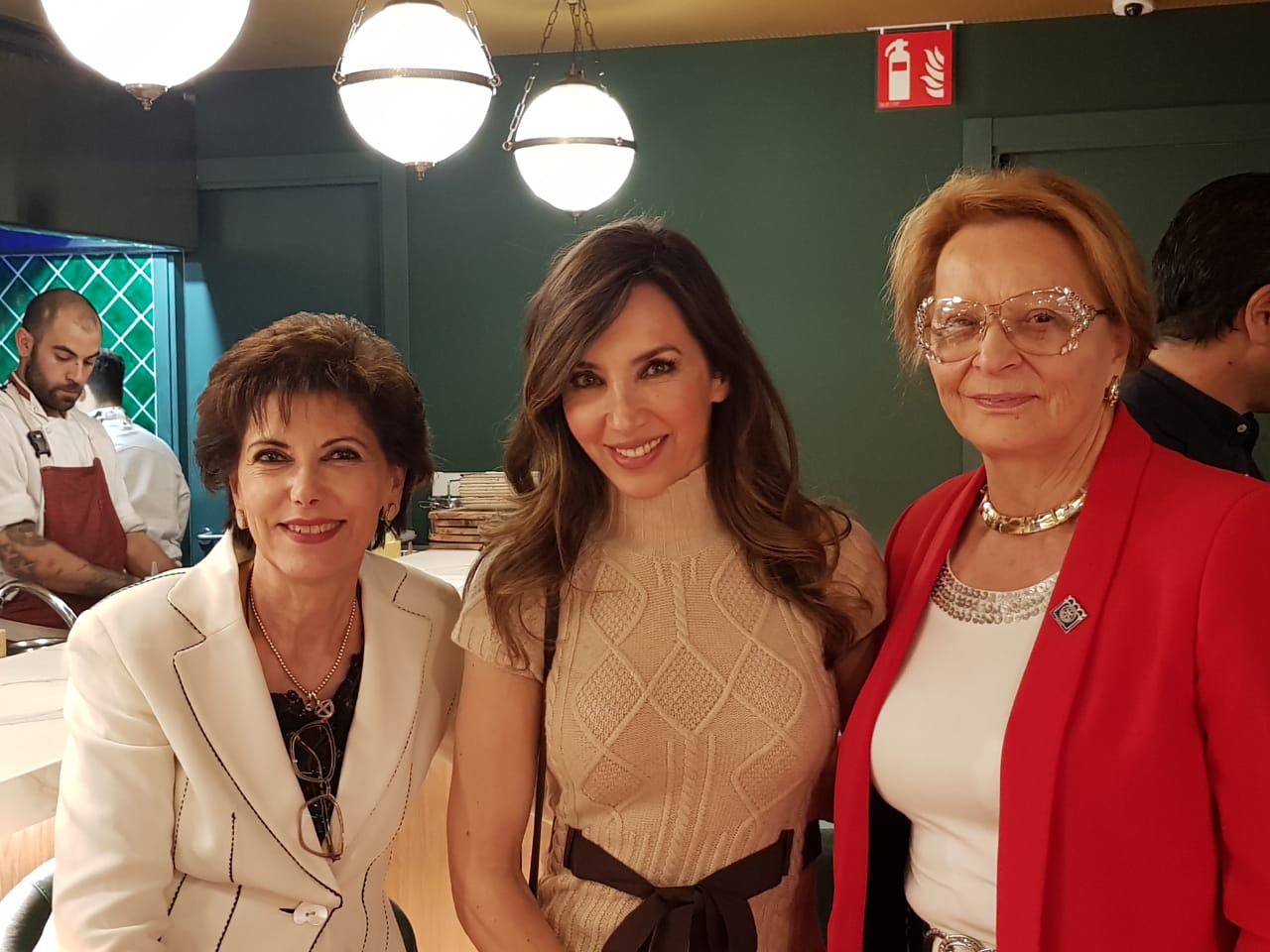 Rosa Pons, Paloma Lago i Angelica Turroni