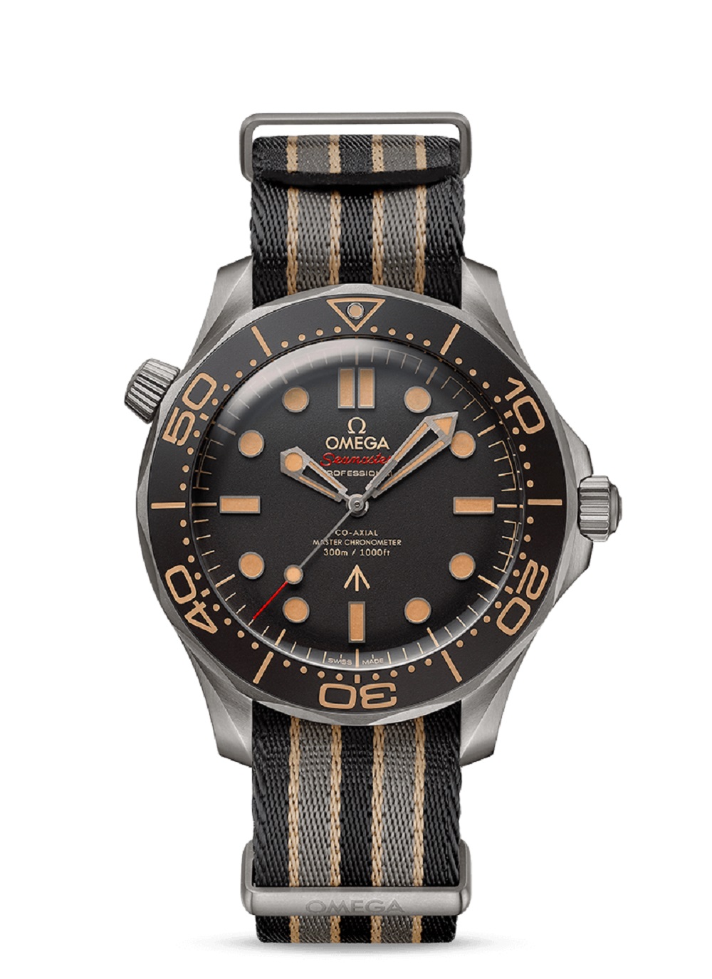 WATCH 21090 TITANIUM & NATO STRAP EDITION JB-007 42 MM CO-AXIAL